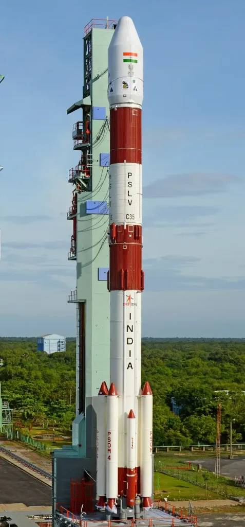 PSLV launch rocket