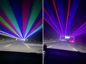 Read more about the article Incredible Laser Lights Along Chinese Highways: Keeping Drivers Awake and Safe!