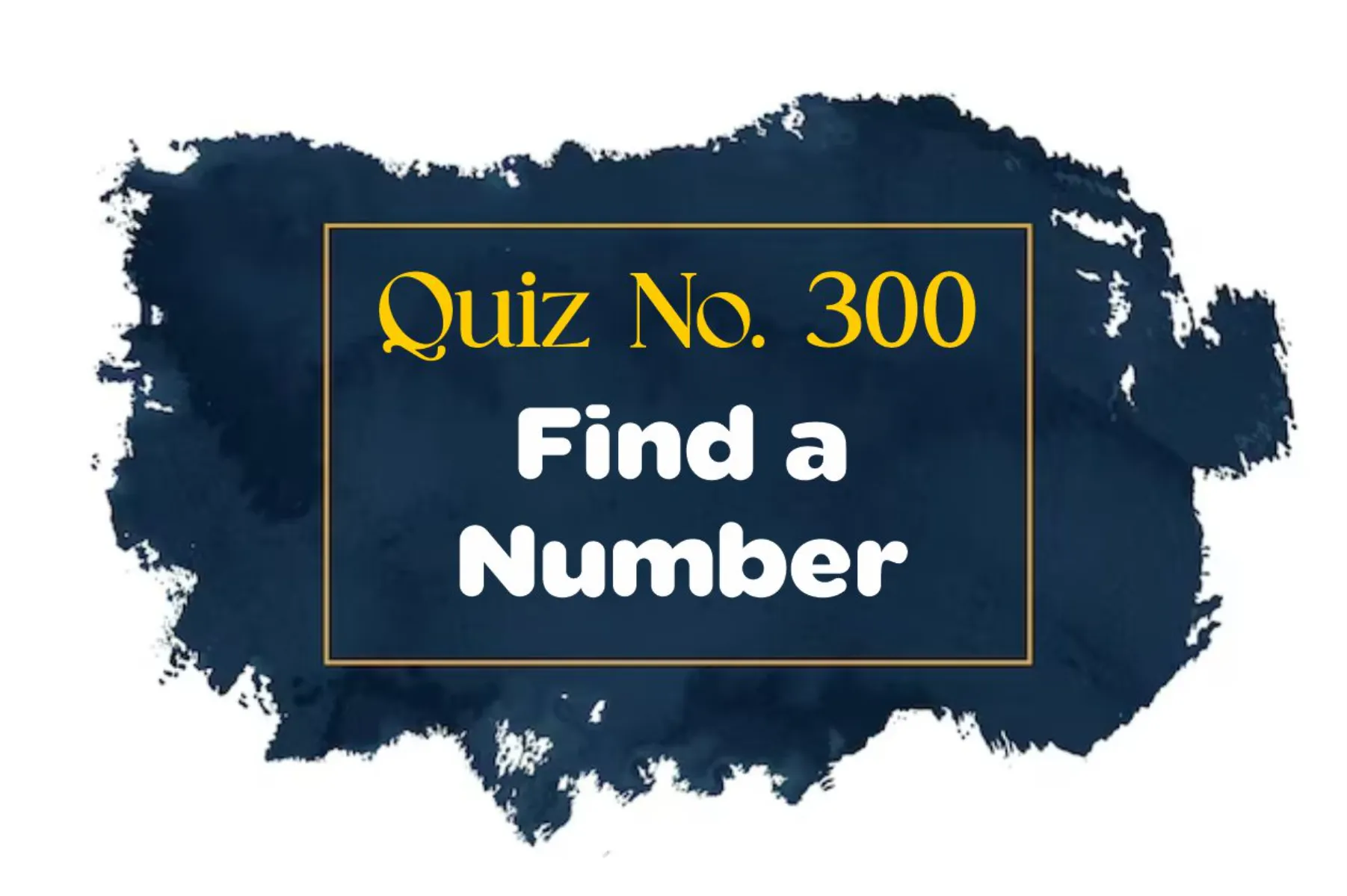 You are currently viewing FIND THE MISTAKE – Find the Number