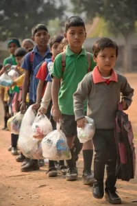 Read more about the article Turning Trash into Treasure: The School Where Plastic Pays for Education