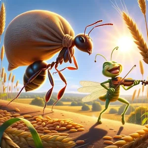 Read more about the article The Ants and the Grasshopper